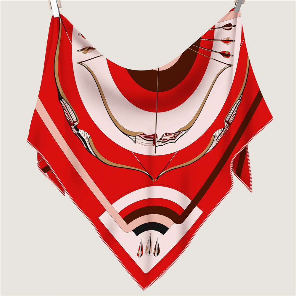 Pashmina Wrap Large - Triangle Cashmere Silk Scarf Luxury Women