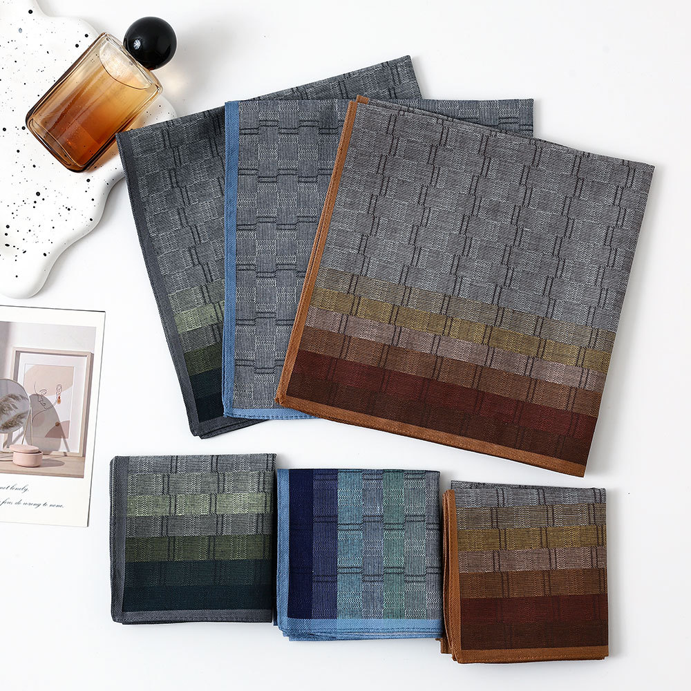 Men's Cotton Yarn-dyed Contras - Handkerchief Cotton Men recension och pris