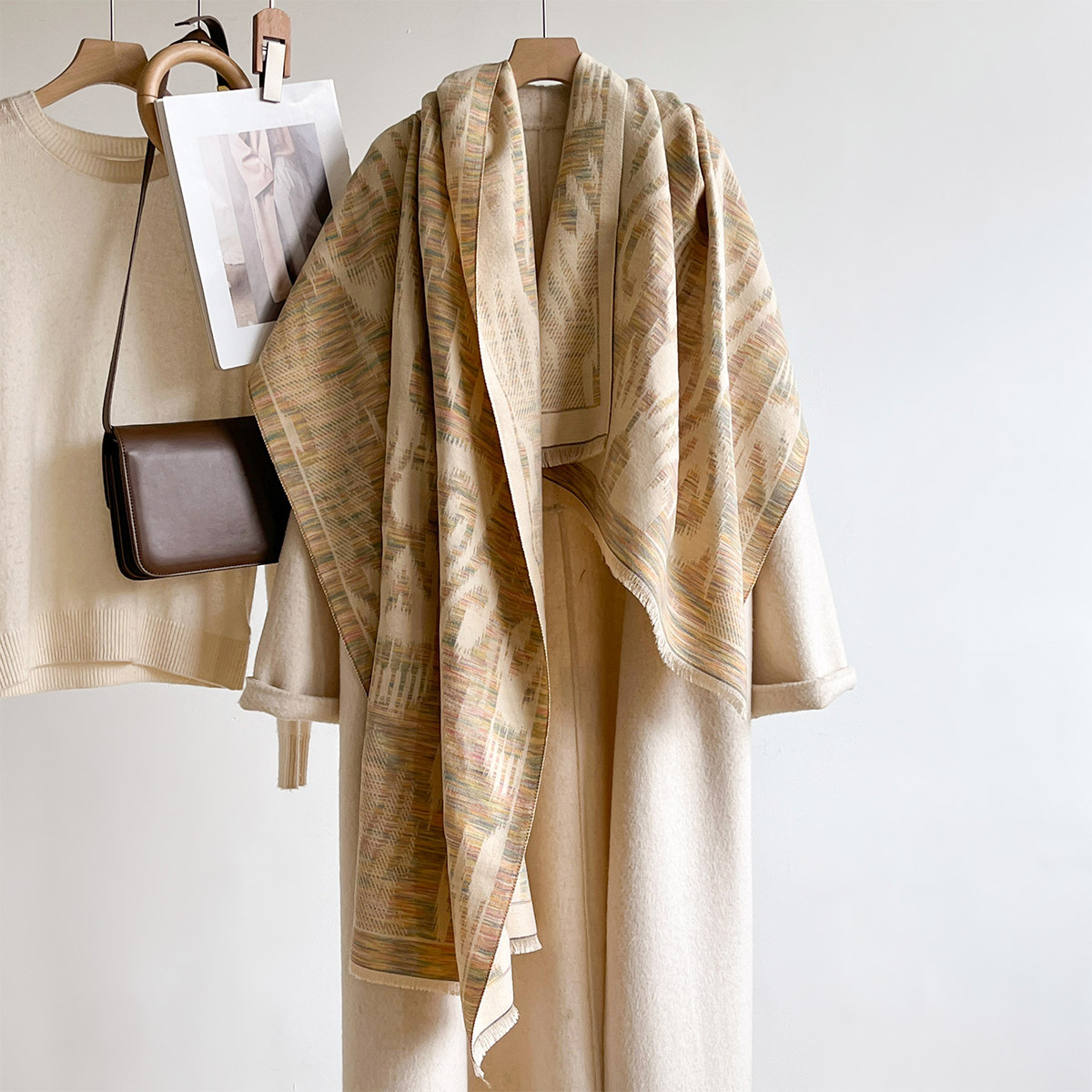 Women Imitation Cashmere Scarf - Pashmina Wrap Large recension och pris