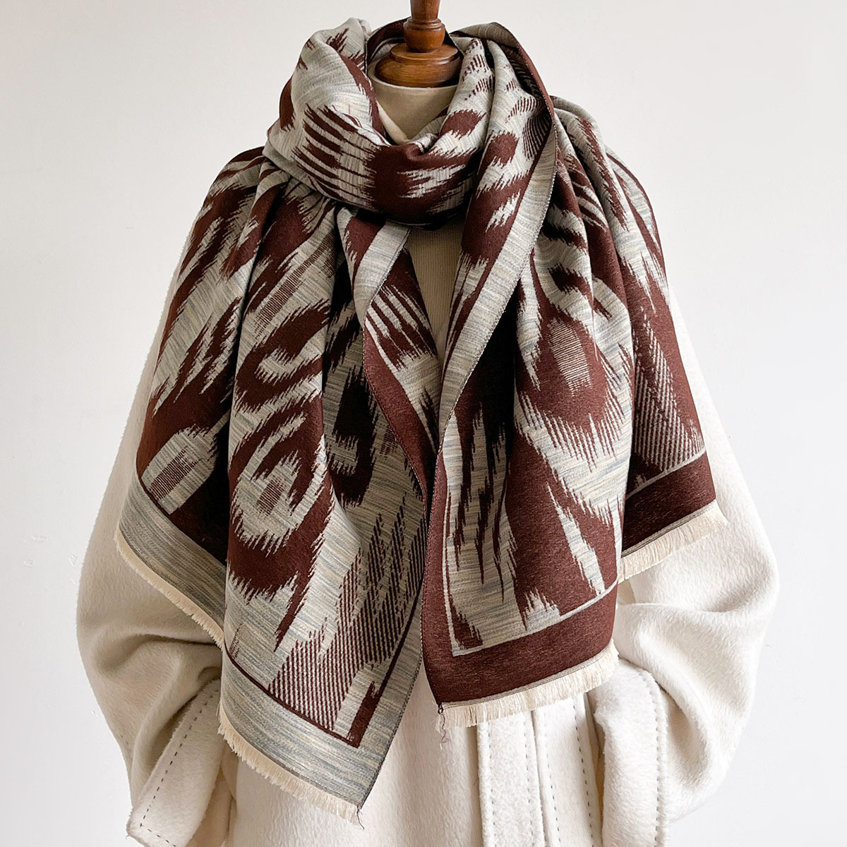 Women Imitation Cashmere Scarf - Pashmina Wrap Large recension och pris