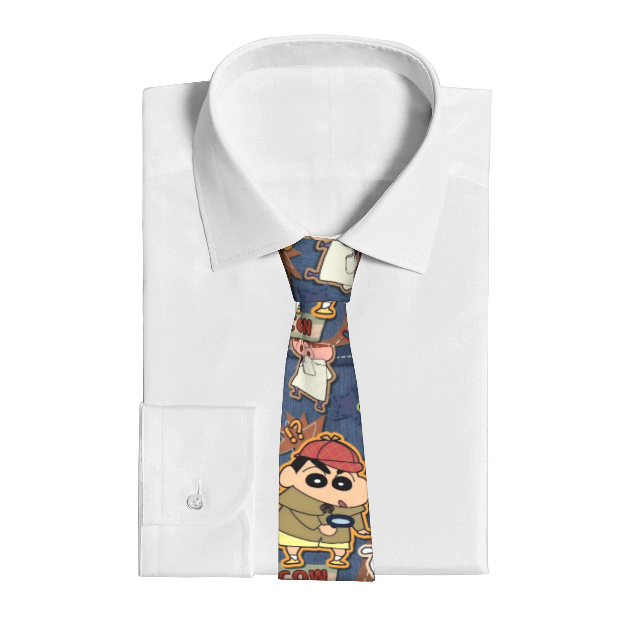 Detective Shinchans 90s Cartoo - Skinny Tie Men recension och pris