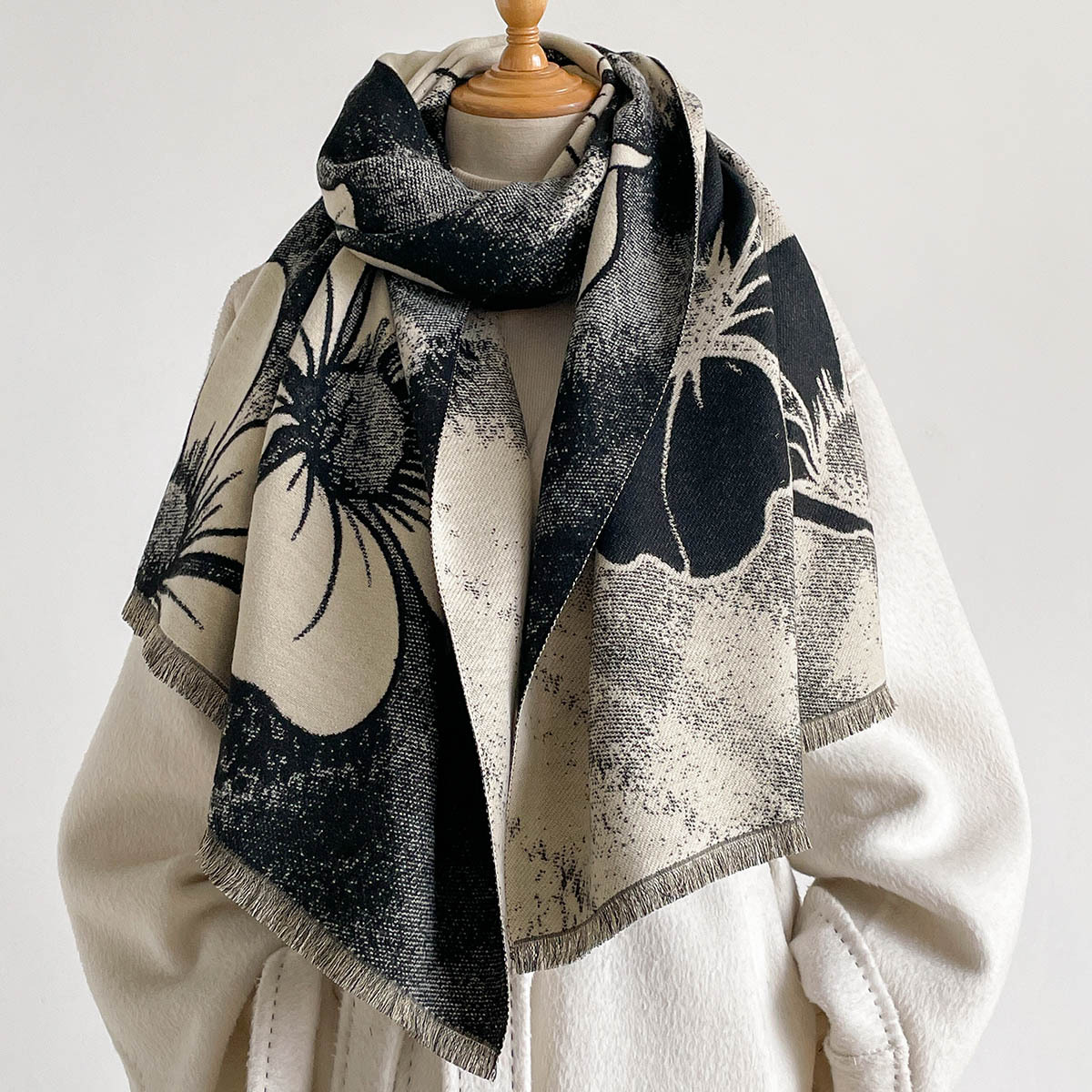 Women Imitation Cashmere Scarf - Pashmina Wrap Large recension och pris