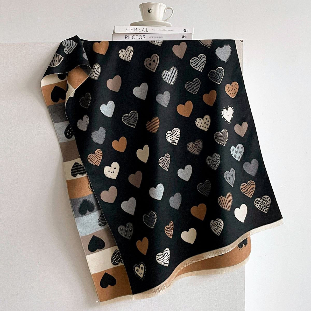 Women Imitation Cashmere Scarf - Pashmina Wrap Large recension och pris