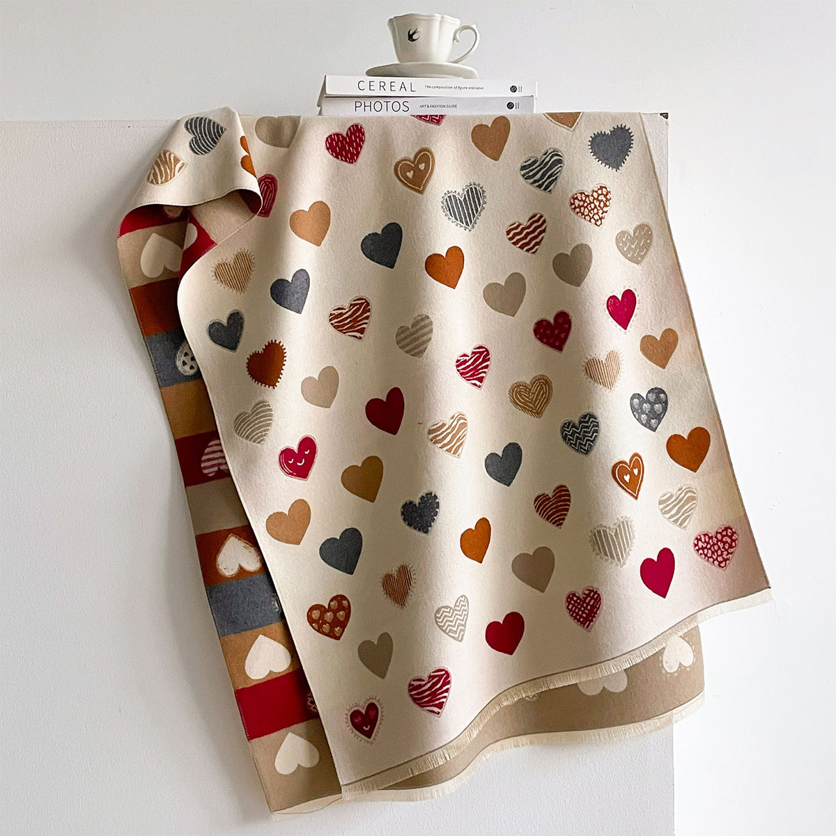 Women Imitation Cashmere Scarf - Pashmina Wrap Large recension och pris