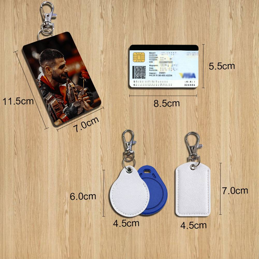 Looking forward Ilia Topuria L - Lanyard Badge Holder recension och pris