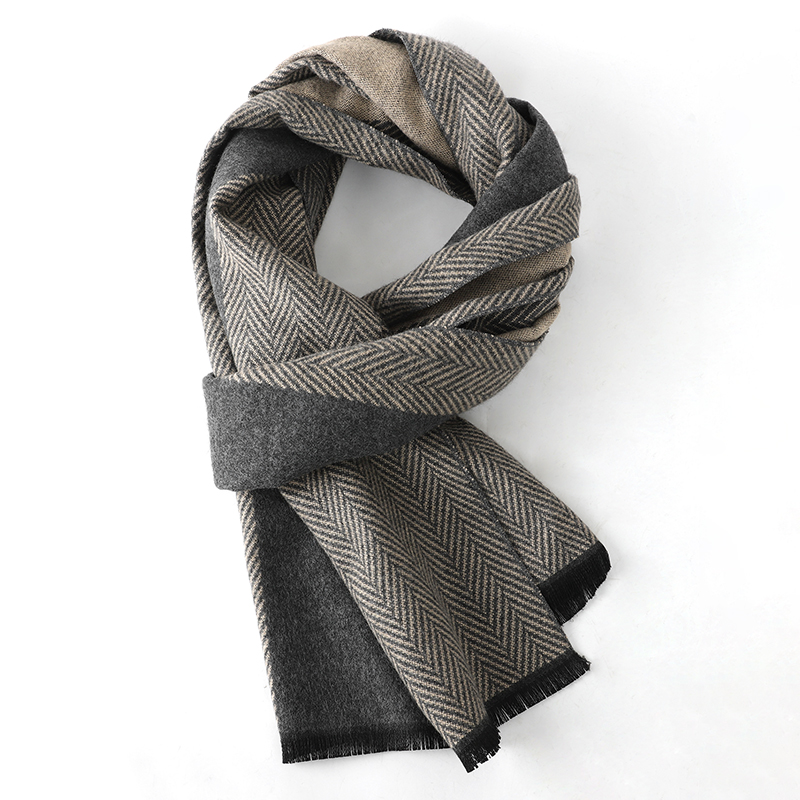 Luxury Winter Men Scarf Shawl  - Muffler Men Wool recension och pris